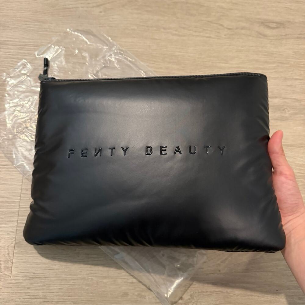 NEW Fenty beauty XL puffer makeup bag